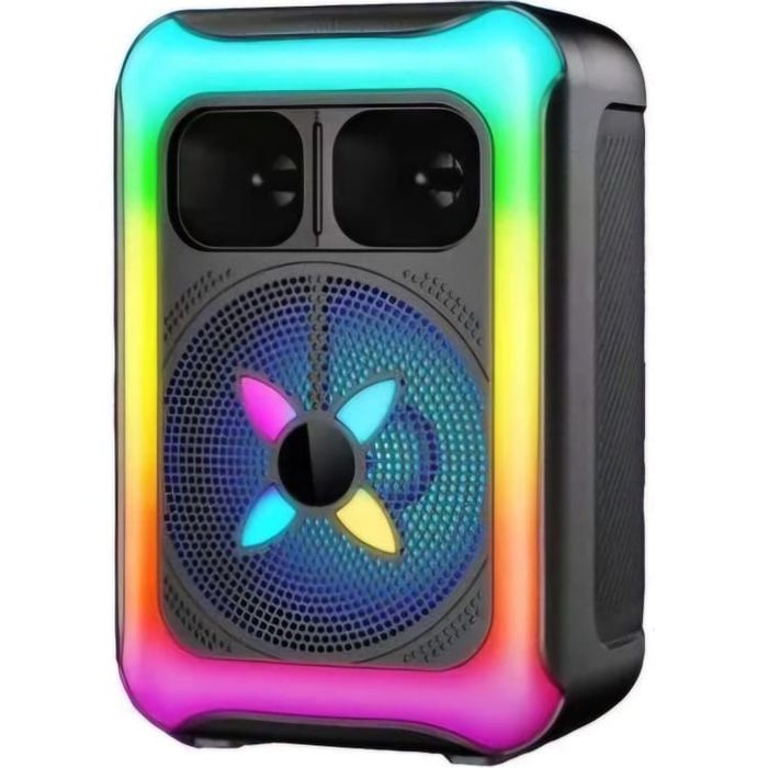 Coluna de Som RGB com Micro sem Fios - Novas