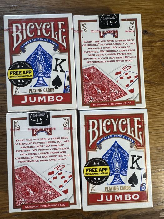 Bicycle jumbo free app карти гральні