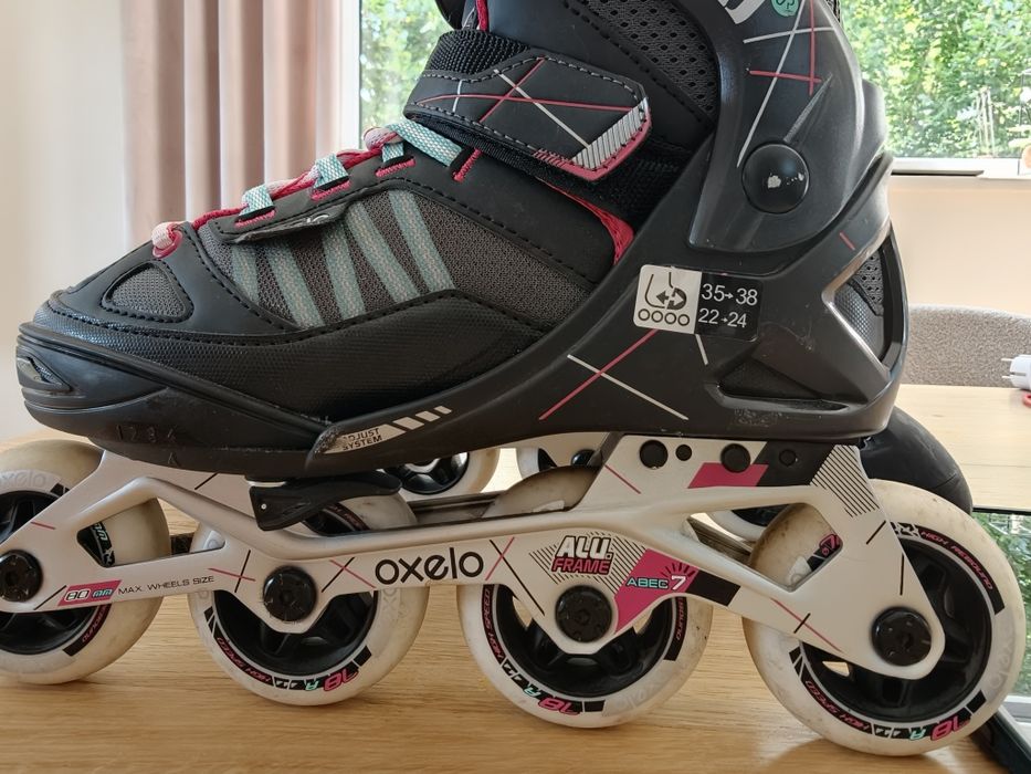 Rolki Oxelo 35 - 38 dziewczęce Fit5