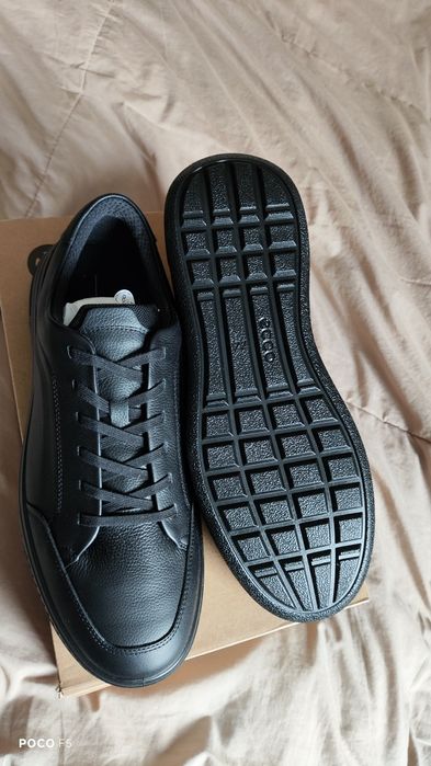 Ecco Move M czarne skórzane sneakersy rozm 44