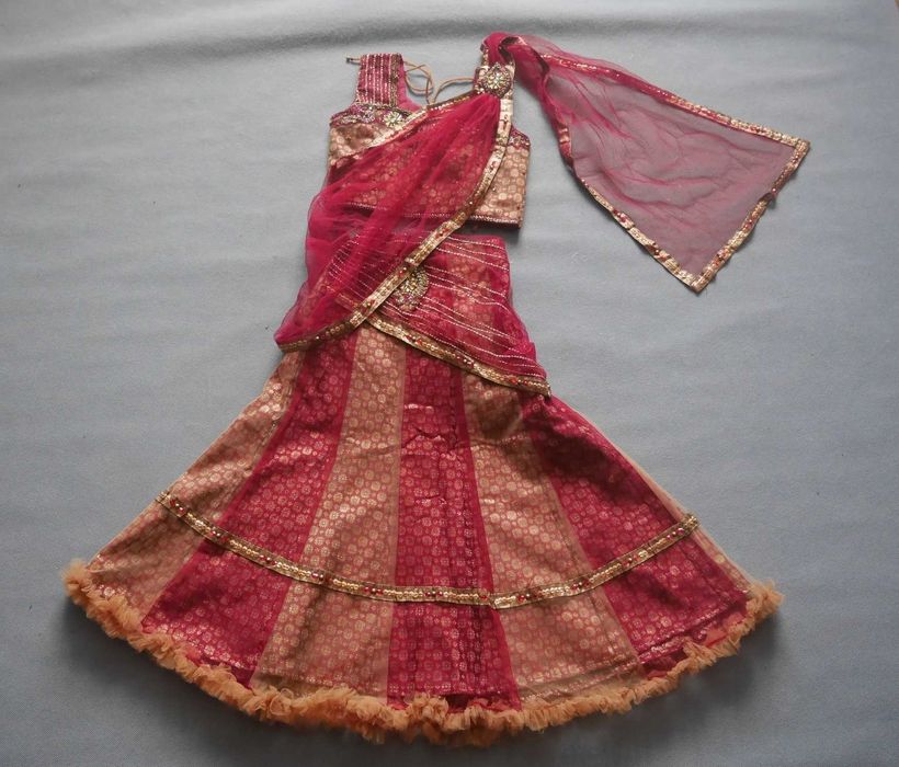 Детское индийское сари прокат