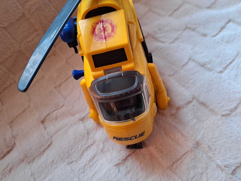 Duży helikopter dźwięki światła 42cm