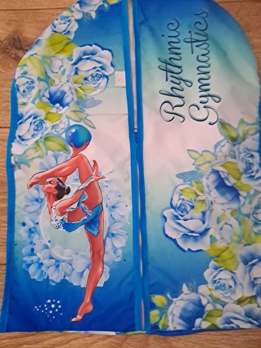 Strój gimnastyczny i pokrowiec