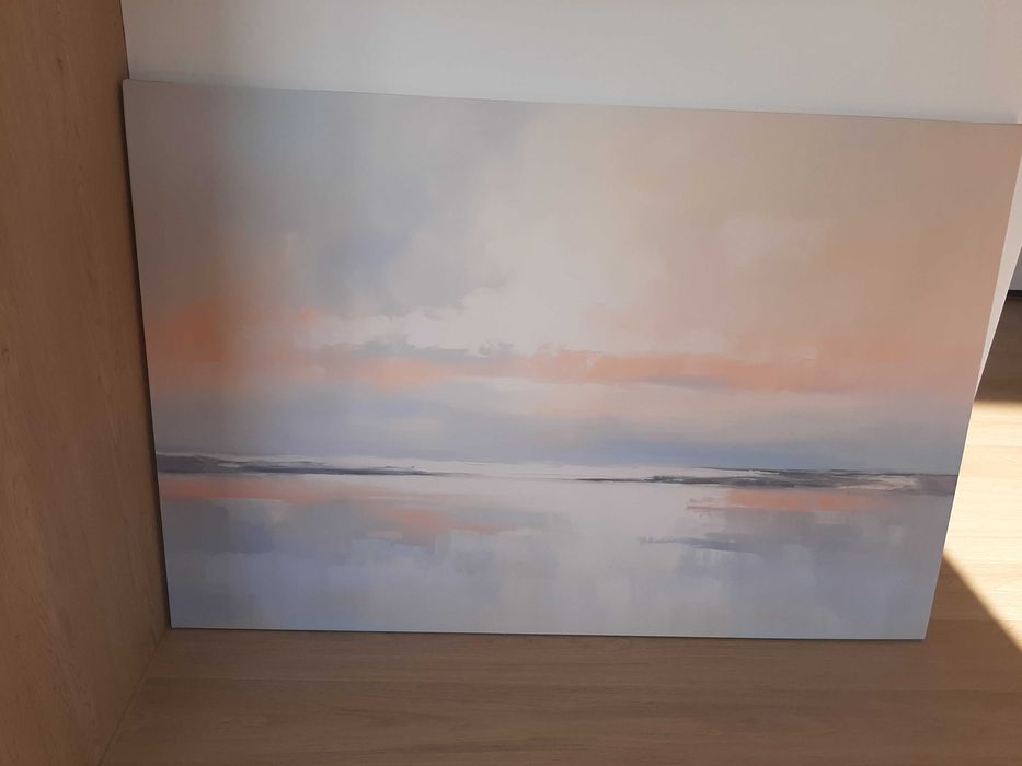 Obraz na eko-płótnie Abstrakcyjny pejzaż 120 x 80 cm