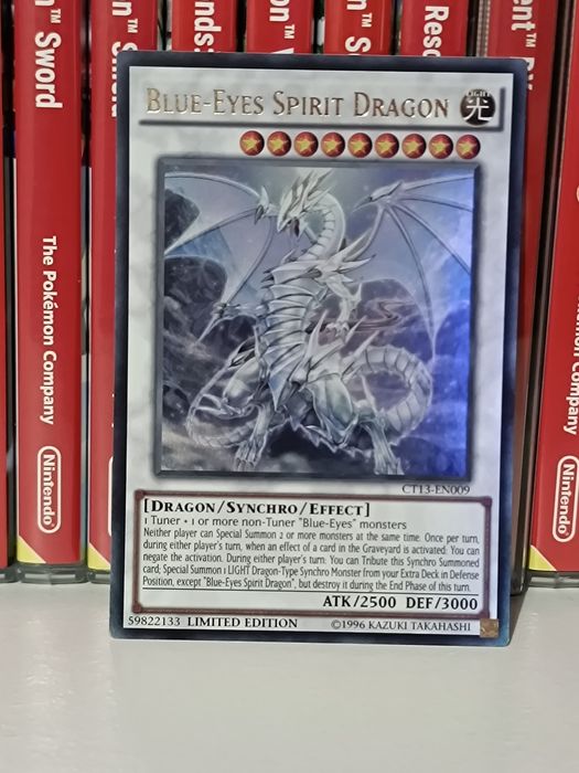 Yu-Gi-Oh Blue-Eyes Spirit Dragon Limited Edition