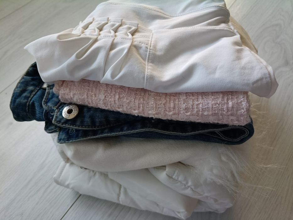 Guess kurtka, bezrękawnik,kamizelka+gratis 2 spódniczki