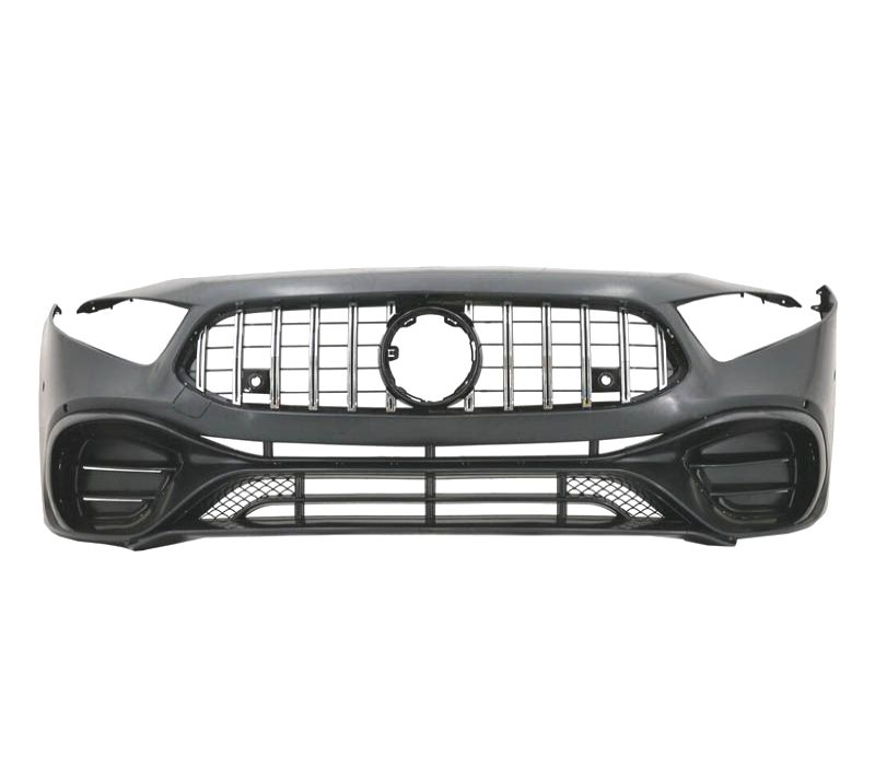 PÁRA-CHOQUES DIANTEIRO MERCEDES CLASSE A W177 V177 18- LOOK AMG A45 CROMADO