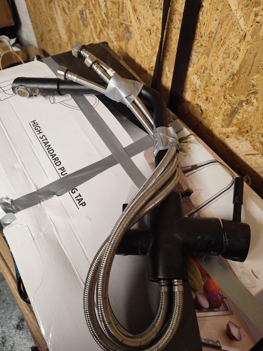 Kran bateria kuchenna dwudrożna