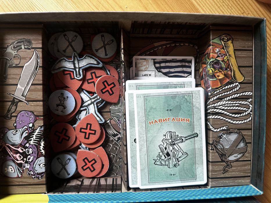 Настольна гра ЗА БОРТОМ( рос)