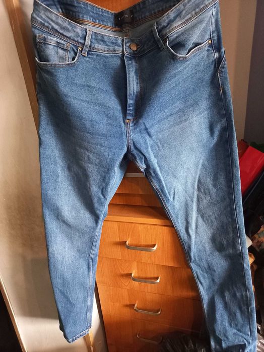 Spodnie damskie rurki dzinsowe