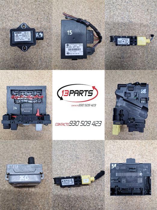 Diversos Modulos Eletronicos Caixas Fusiveis Audi