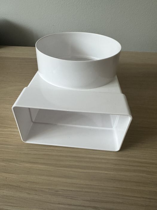 Kolano wentylacyjne 110x55  srednica 100