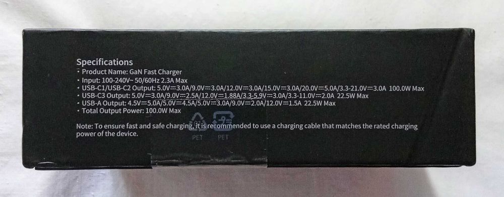 Ugreen GaN 100w Nexode CD226 Fast Charger Зарядное ноутбука смартфона