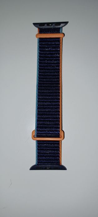 Bracelete 40mm Sport Loop p/ Apple Watch - Azul e Laranja