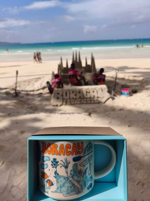 Kubek Starbucks Boracay - rajska wyspa na Filipinach