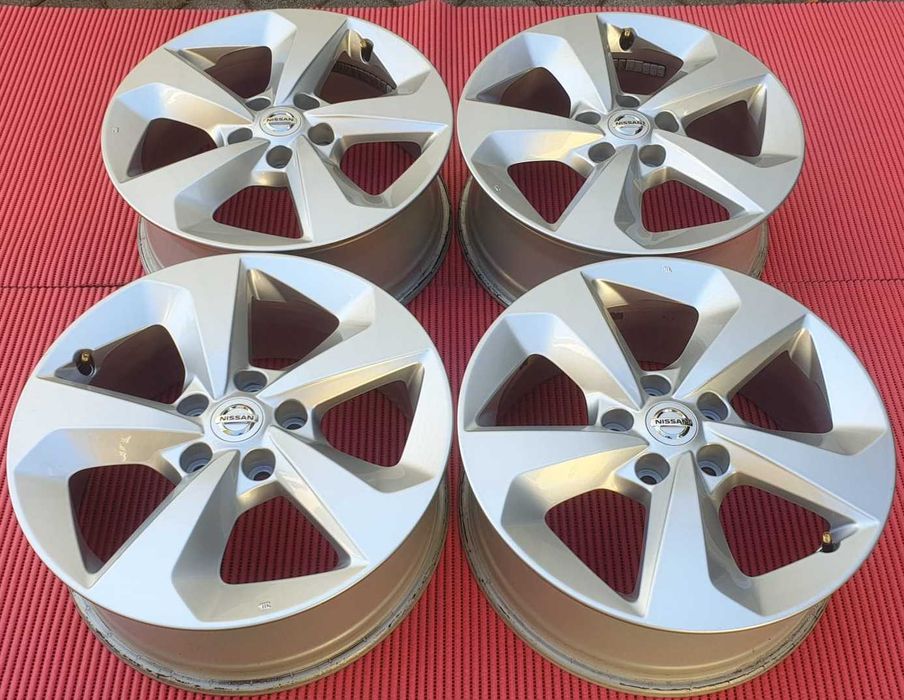 4351-Jantes 17 5x114.3 Originais Nissan Qashqai Juke tbm Renault