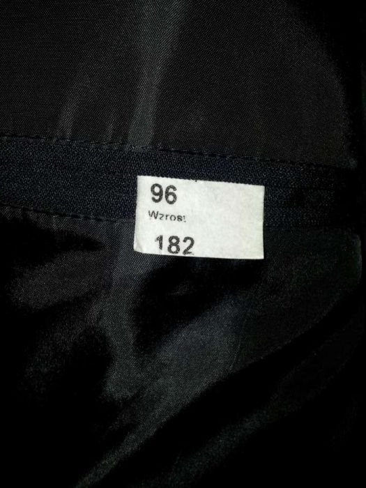 Garnitur czarny trzyczęściowy 96/ 182