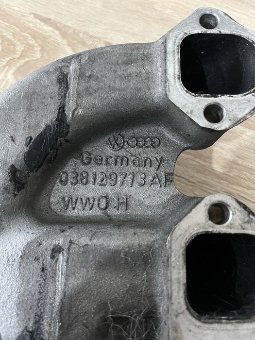 Coletor de escape  motor volkswagen