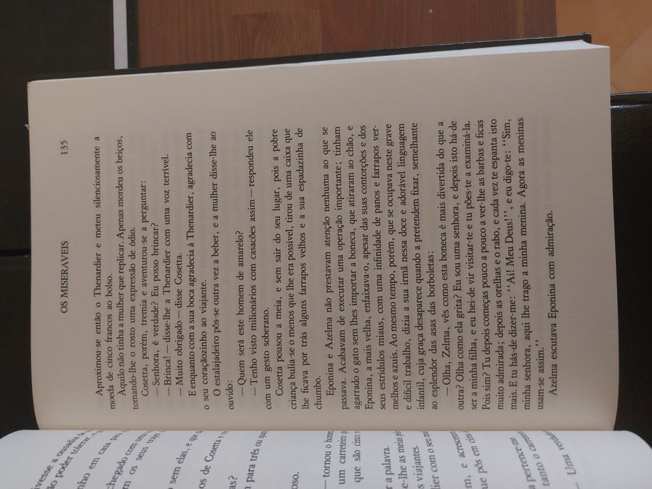 " Os Miseráveis " Victor Hugo (Optimo Estado - Completa)