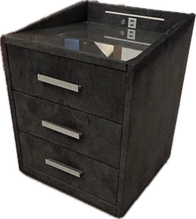 2xStolik nocny NOWY nie otwarty z portem USB i oswietleniem LED