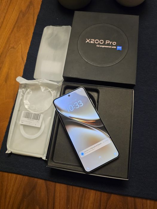 Vivo X200 Pro 16GB+16GB 512GB NOVO. Troca/retoma. Fatura, garantia, caixa, Acessórios, capas
