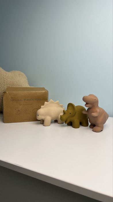 Іграшки для ванни 3 шт Liewood David Dino toys