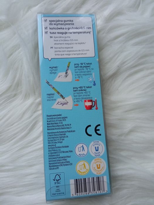 Kayet, długopisy wymazywalne kolorowe 3 szt