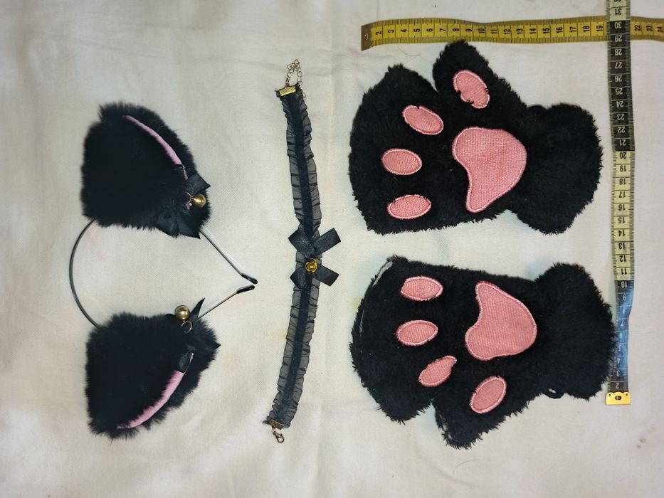 Для квадробіки маска, хвіст, лапки, вушка, ошийник ін