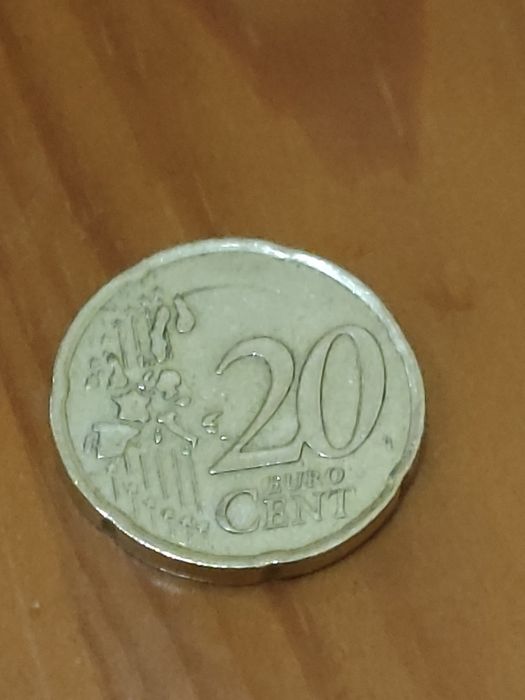 Moeda 20 cêntimos RF 1999