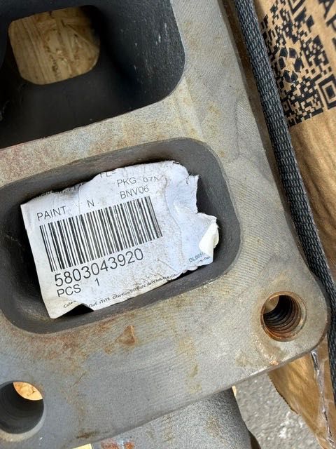 kolektor wydechowy case new holland nowy
