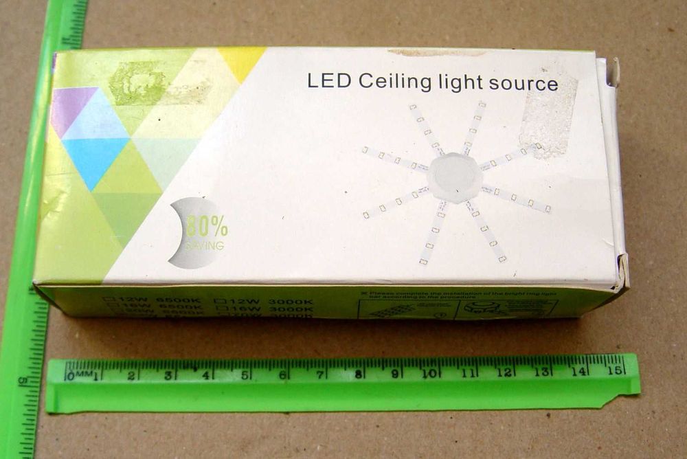 Модульний збірний світильник - LED Ceiling light source 24wt