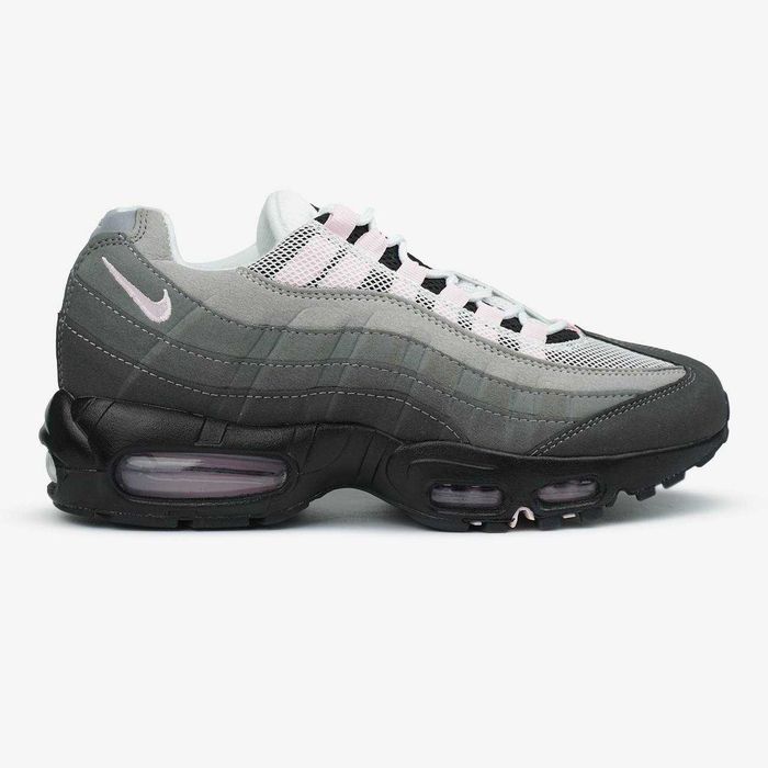 Кросівки Nike Air Max 95 Grey Pink Foam / Жіночі сіро-рожеві кросівки Найк (36-41)
