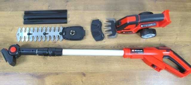 Ножиці-кущоріз садові для трави живоплоту Einhell GE-CG 18/100 Li T підрізки краю газону та ножиці садові Einhell GE-CG 18 Li: з Німеччини