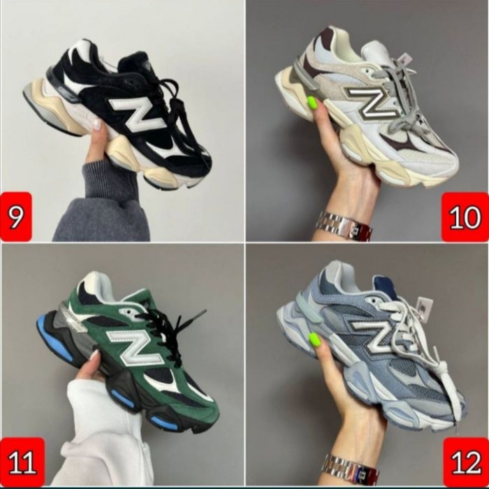 БЕЗ ПЕРЕДПЛАТИ‼️ Нові жіночі кросівки New Balance 9060 / Унісекс, 36-46, ПРЕМІУМ