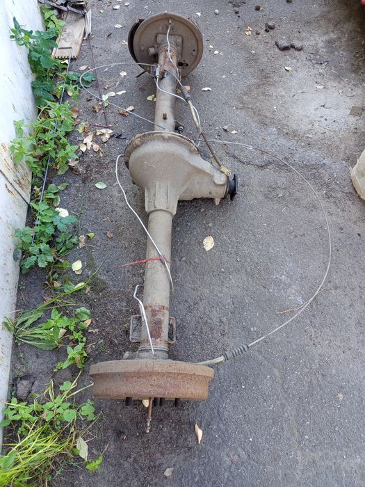 Задний мост, Волга