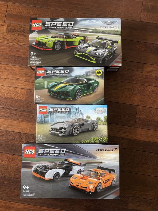 LEGO Speed Champions 76910, 76907, 76915, 76918 + Dostawa Gratis!