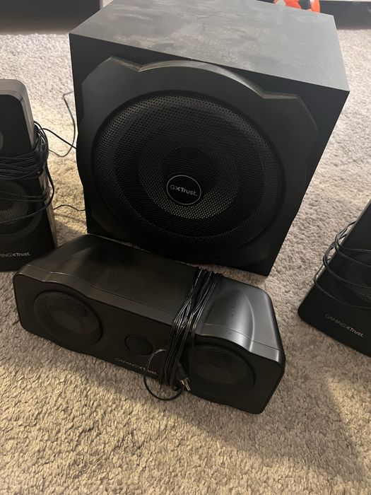 colunas Trust GXT 658 Tytan 5.1 Surround (da linha Trust Gaming