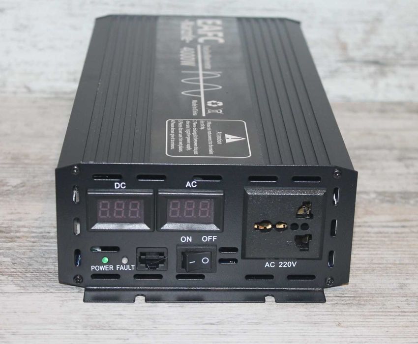 Инвертор EAFC с чистой синусоидой 4000 Вт 12V