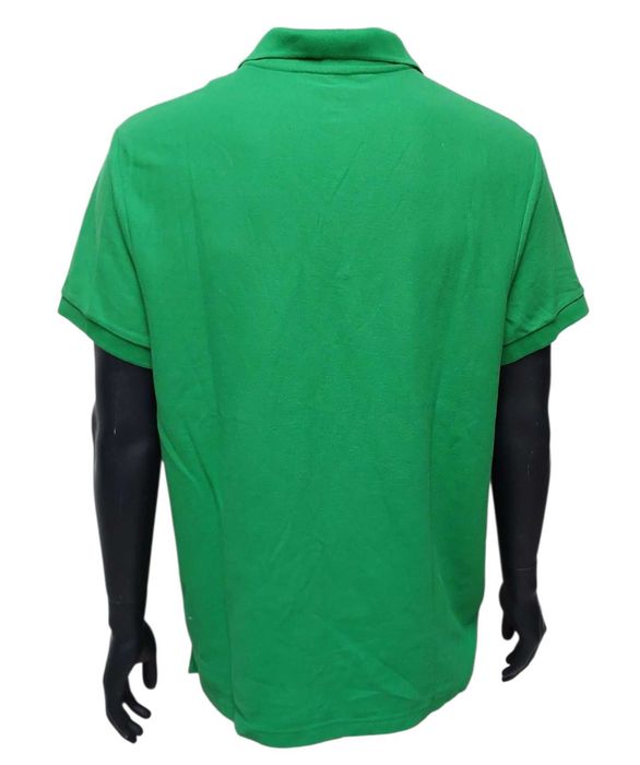 Zielona bawełniana koszulka polo męska NIKE, R. XL