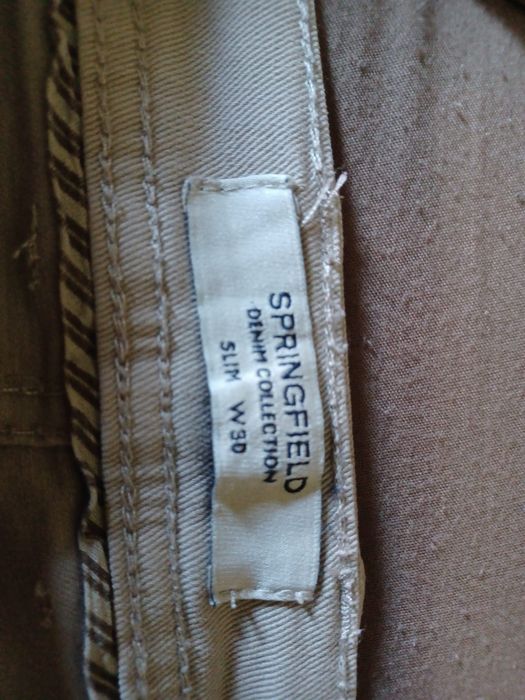 Calças Slim Springfield