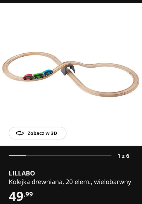 Tory IKEA LILLABO 114 elementów. 3 zestawy