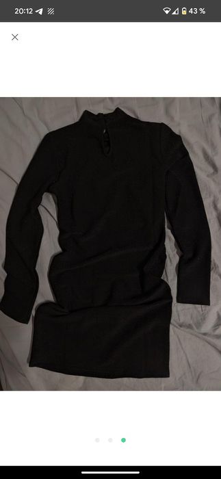 Платье обтягивающее в блёсточку