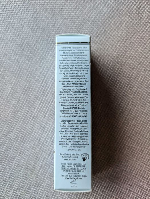 Too Faced Shadow Insurance - 24h Wear (fixador de sombra)