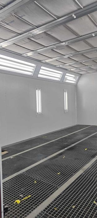 Cabine de pintura metron, Banco de ensaio estado  novo .