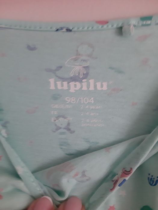 Letni kombinezon Lupilu dla dziewczynki rozm. 98/104