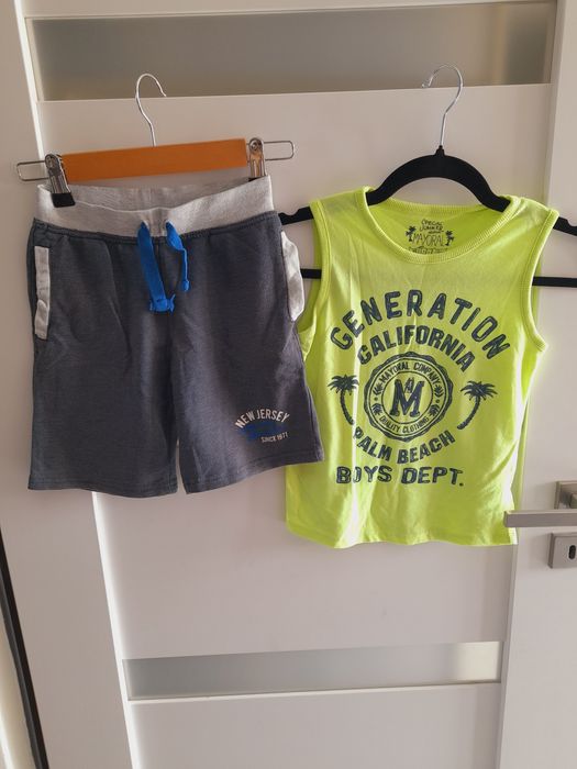 Koszulka mayoral komplecik Dwie sztuki Rebel 116-122 Neonowy tshirt