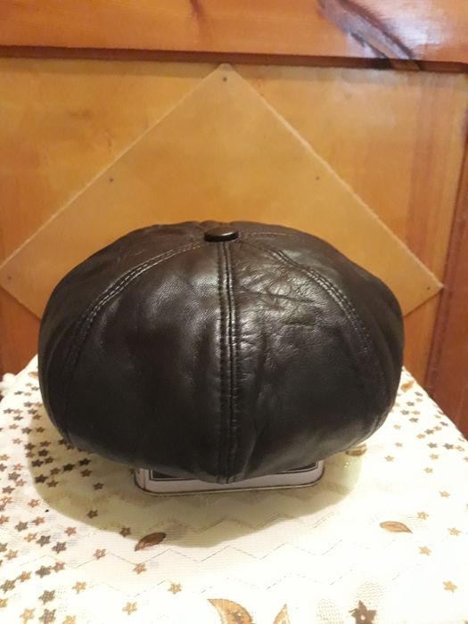 Кепка Кожаная Женская р.54см