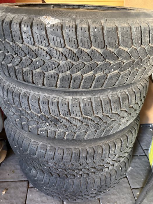 Felgi stalowe z oponami zimowymi fiat seicento,