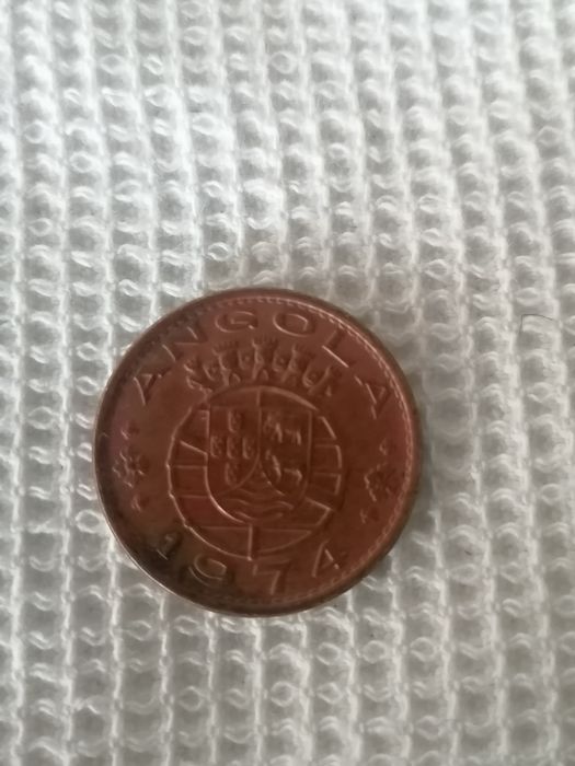 Moedas 1 escudo - Angola