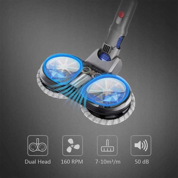 Mop do Dyson V10 V11 V15 Slim + 6 x ściereczki